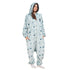 Snuggs Blanket Onesie Light Blue Stars